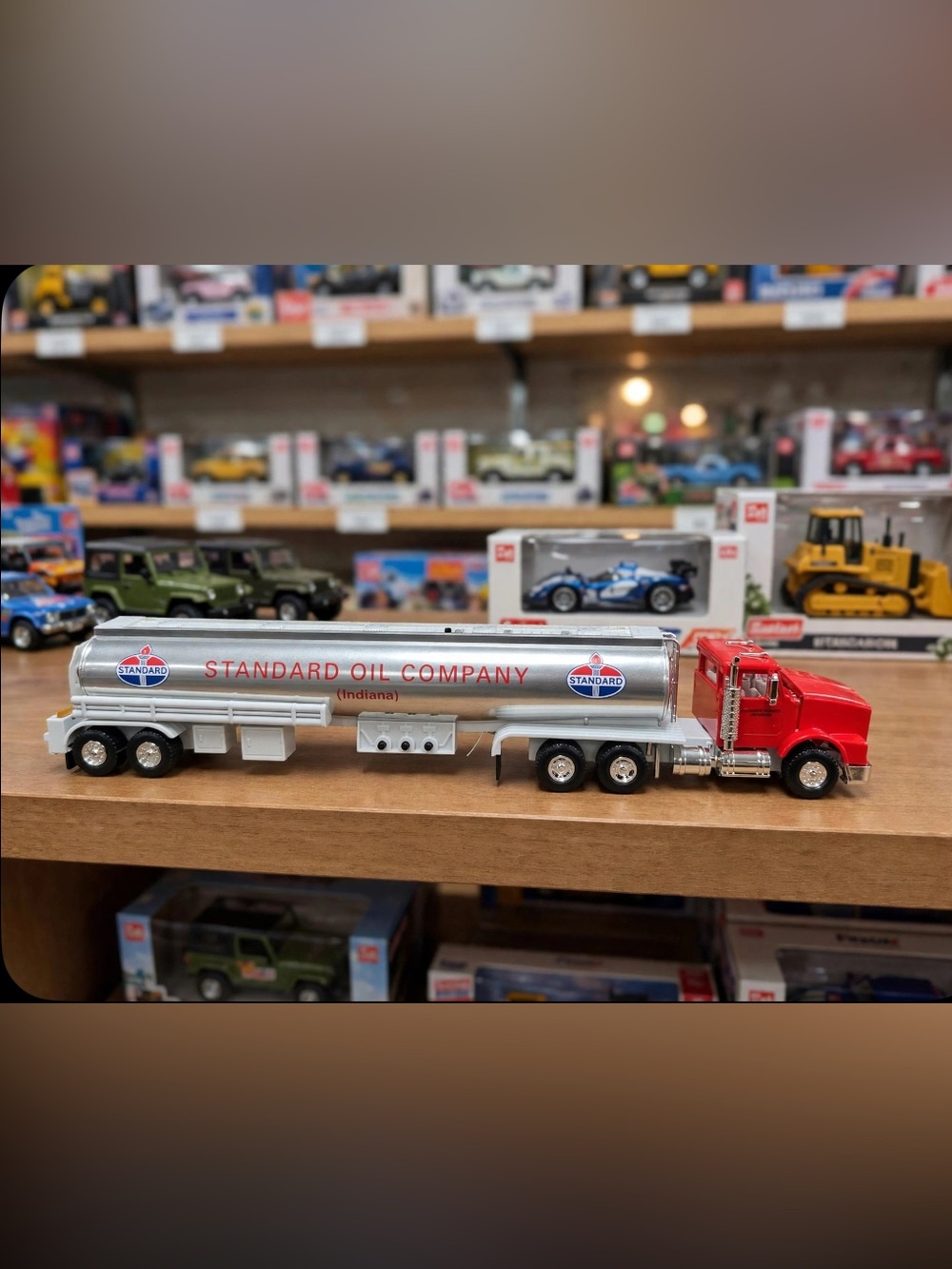 Vintage NOS 1999 AMOCO/ Standard Oil Company Talking Tanker Truck 16”NEW NIB